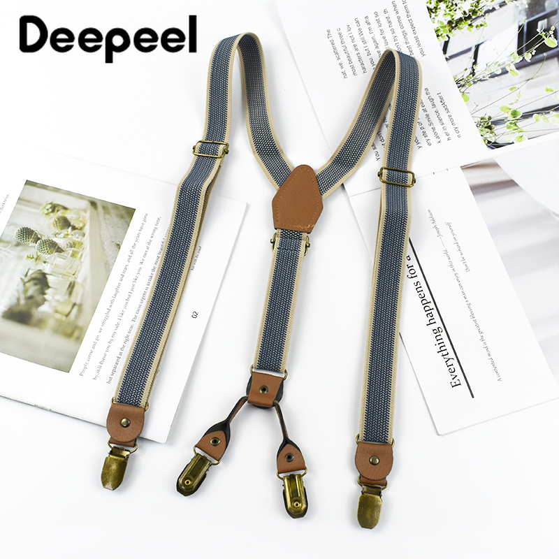 Men'S Accessories Types - 1Pc Deepeel 2/2.5*120cm 레트로 남성 멜빵