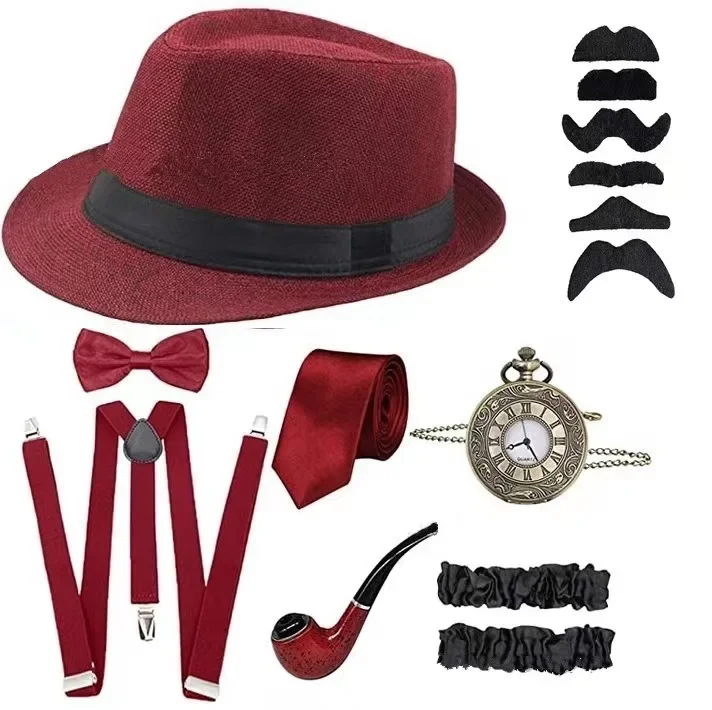 Men'S Accessories In The 1920S - 남성용 파티 소품, 1920년대 테마 코스프레,
