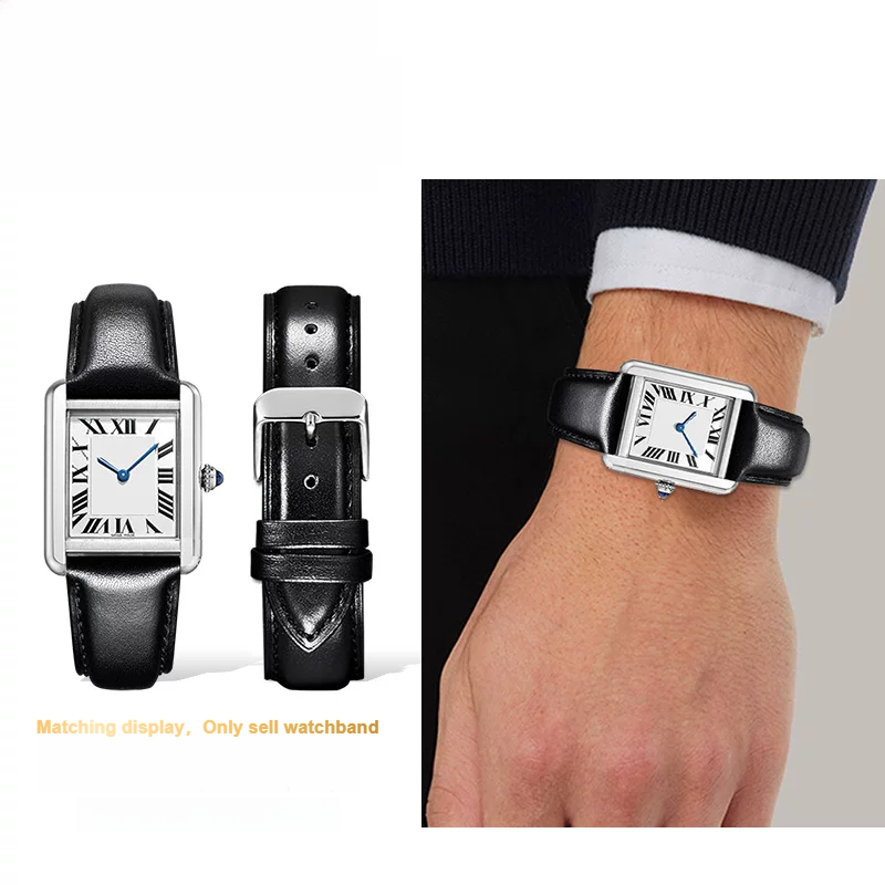 Men'S Accessories London - 까르티에 탱크 런던 솔로 시계용 정품